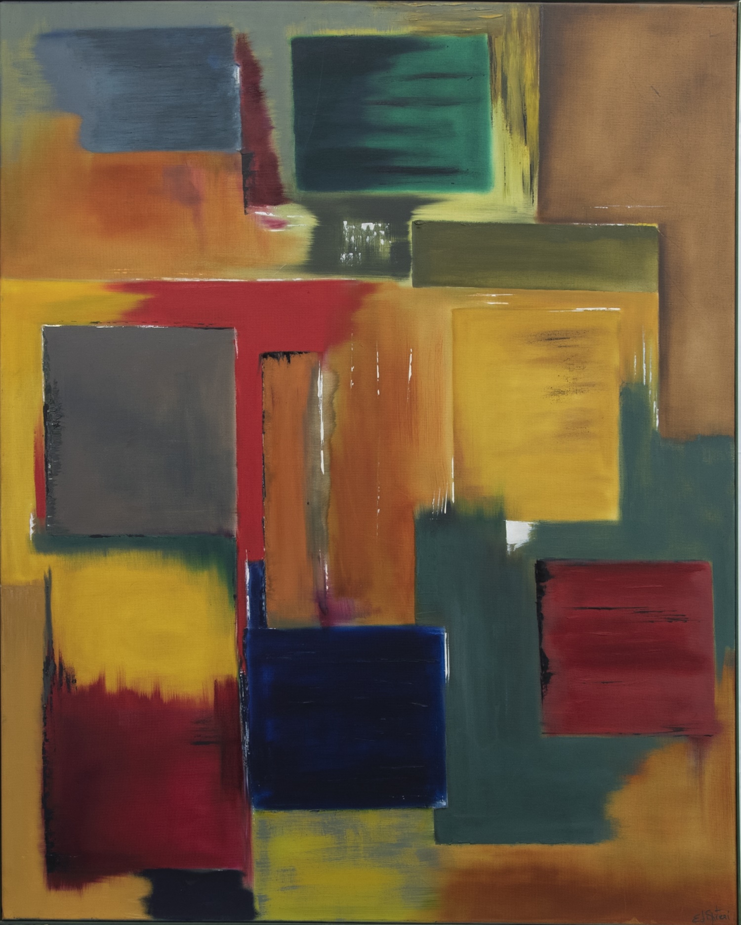 ABSTRACT II, AN OIL BY ED SPITERI