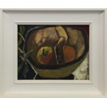 FRENCH FRUIT, AN OIL BY ARCHIE FORREST