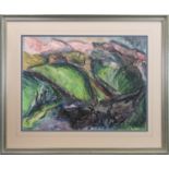 KERRY LANDSCAPE I, A PASTEL BY JOHN AUSTIN-WILLIAMS