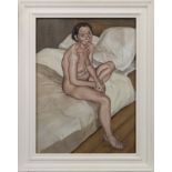 NUDE STUDY, AN OIL BY ANGELA REILLY