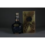 CHIVAS REGAL ROYAL SALUTE 21 YEARS OLD SAPPHIRE DECANTER