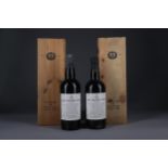 TWO BOTTLES OF YATES BROTHERS CRUSTED PORT