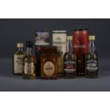 EIGHT SINGLE MALT SCOTCH WHISKY MINIATURES