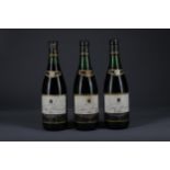 THREE BOTTLES OF BERBERANA 1952 GRAN RESERVA