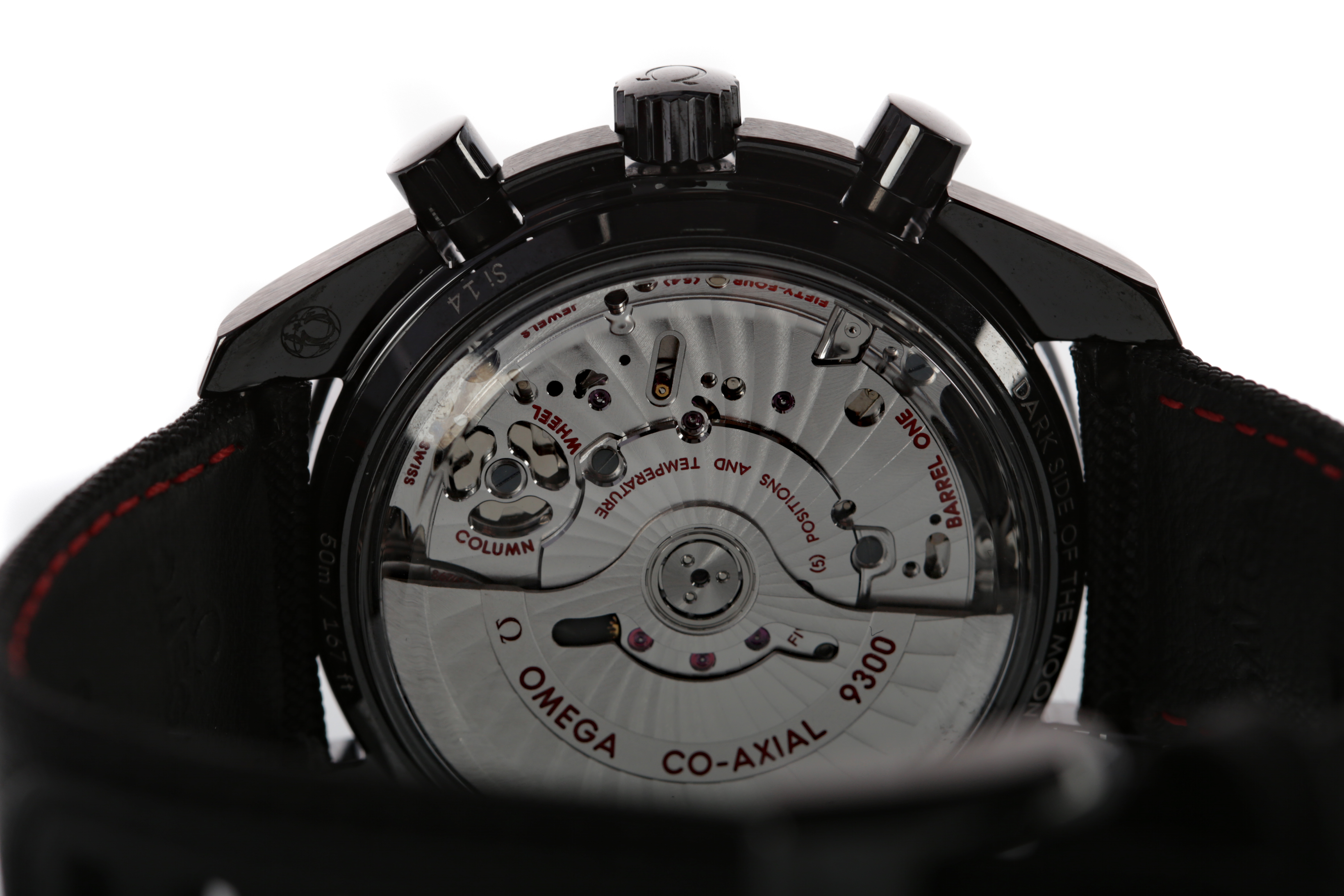 A GENTLEMAN'S OMEGA SPEEDMASTER 'DARK SIDE OF THE MOON' CERAMIC AUTOMATIC WRIST WATCH - Image 5 of 7