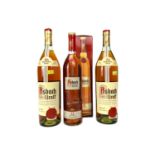 TWO LITRE BOTTLES OF ASBACH URALT AND ONE BOTTLE OF ASBACH 12 YEARS OLD
