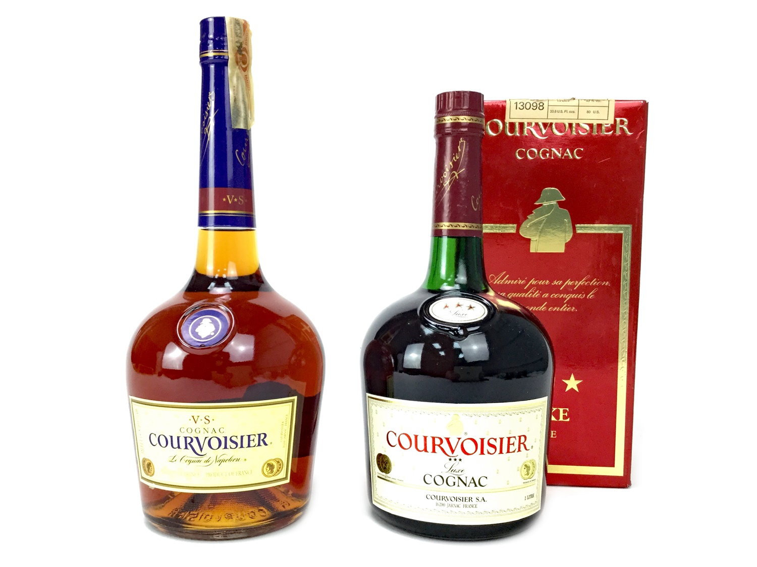 TWO LITRES OF COURVOISIER