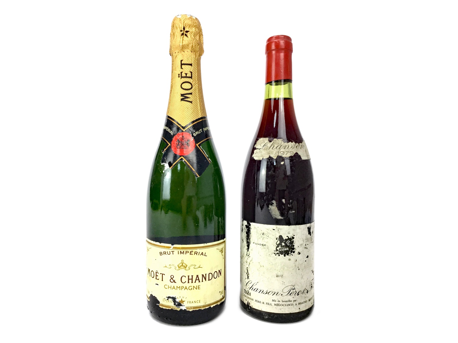 CHANSON PERE ET FILS 1979 VOSNE SUCHOTS, AND MOET & CHANDON BRUT IMPERIAL