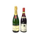 CHANSON PERE ET FILS 1979 VOSNE SUCHOTS, AND MOET & CHANDON BRUT IMPERIAL