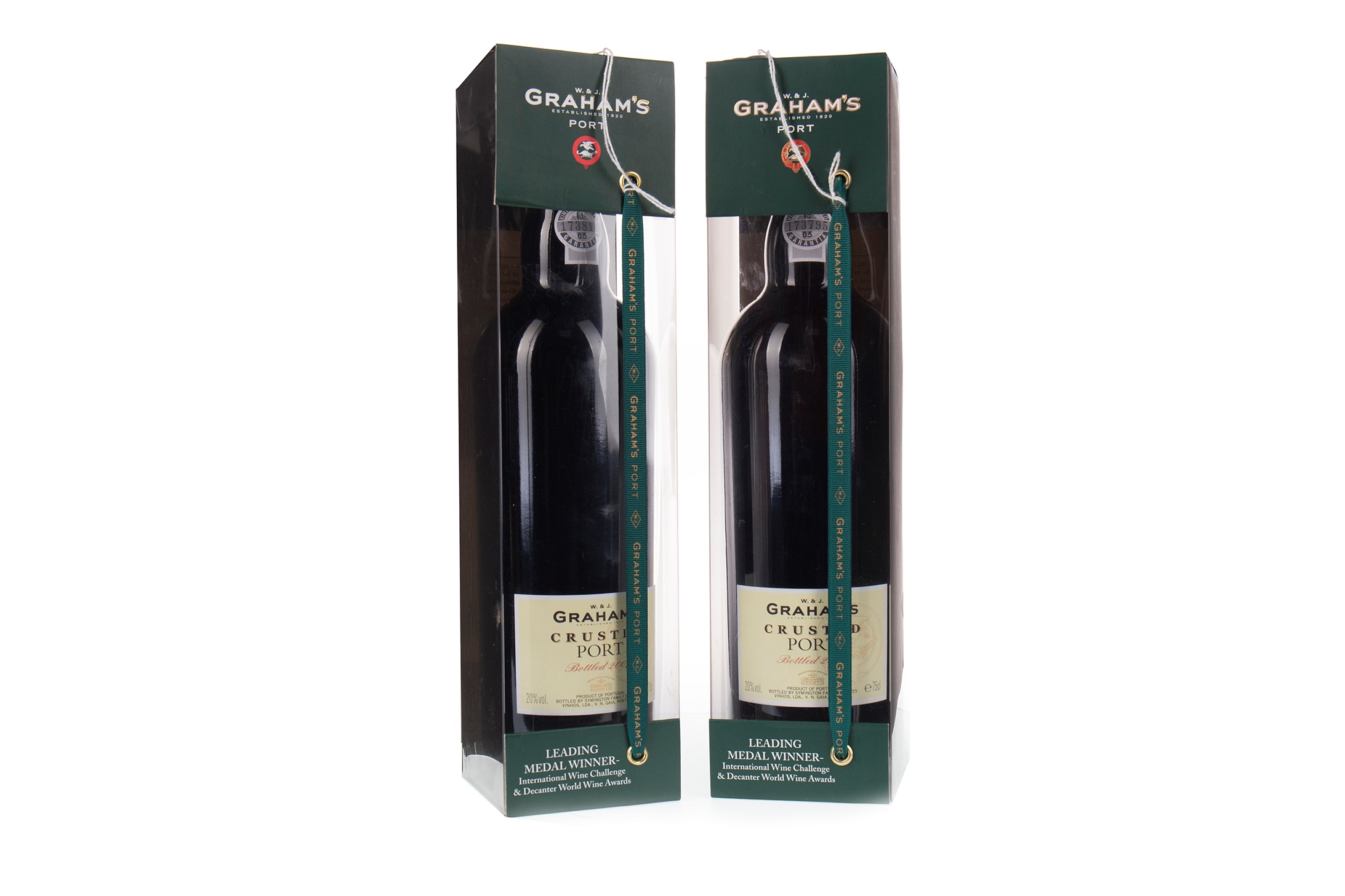 TWO BOTTLES OF GRAHAM'S CRUSTED BOTTLED 2007 - Image 2 of 2