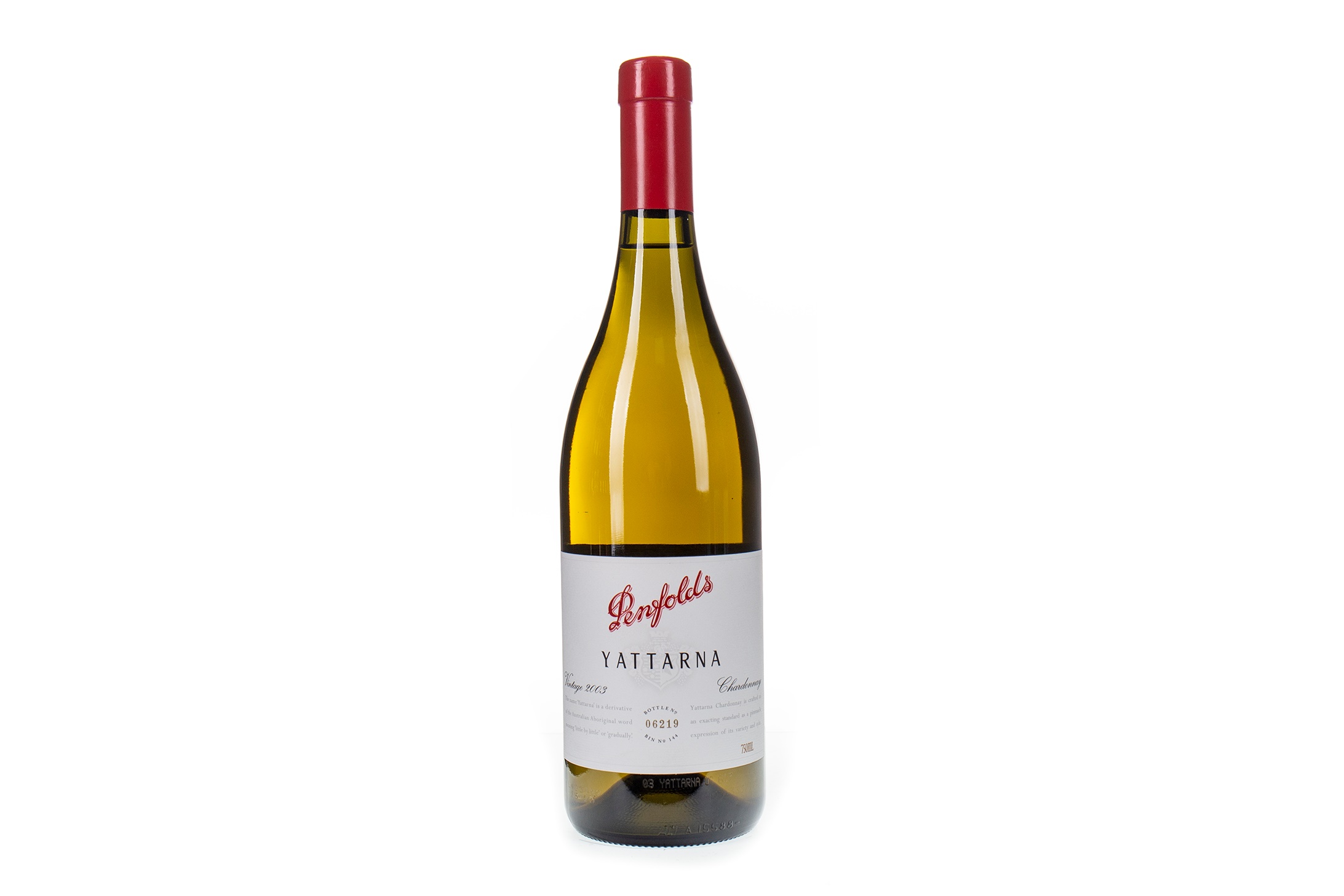 PENFOLDS YATTARNA 2003 BIN 144 CHARDONNAY - Image 2 of 2