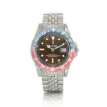ROLEX OYSTER PERPETUAL GMT-MASTER "TROPICAL DIAL" REF. 1675 DEL 1960.