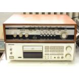 VINTAGE STEREO EQUIPMENT. A MARCONI TUNER AND A PIONEER DIGITAL AUDIO TAPE DECK D/07