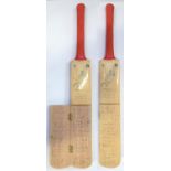 CRICKET. A SIGNED CRICKET BAT FOR MATTHEW MAYNARD, BENEFIT YEAR 1996, THE SIGNATURES COMPRISING