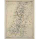 THOMAS BOWEN, MAP OF AFRICA, HAND COLOURED ENGRAVING, FOR BANKS' NEW SYSTEM OF GEOGRAPHY,