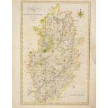 JOHN CARY, MAP OF NOTTINGHAMSHIRE 1805, COLOURED ENGRAVING, 52 X 35CM, ROBERT MORDEN, MAP OF