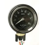 A 1960'S SMITHS MOTOR CAR RPM METER