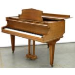 A CHALLEN MAHOGANY GRAND PIANO, No 46908, 131CM L