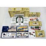 SIX CORGI DIE-CAST LARGE SCALE MODELS, FOUR LIMITED EDITIONS, ALL BOXED