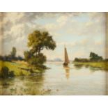 BELGIAN SCHOOL, EARLY 20TH CENTURY TOWN, RIVER AND COASTAL SCENES  thirteen, oil on panel, 16.5 x
