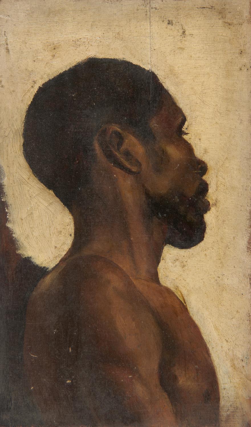 FRANK HOBDEN, RBA (1859-1936) TWO STUDIES OF AN AFRICAN MAN; A REGENCY BEAU; A SEATED MAN four, - Bild 2 aus 4