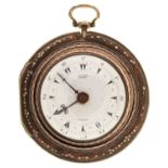 AN ENGLISH TRIPLE CASED VERGE WATCH FOR THE TURKISH MARKET GEORGE PRIOR  LONDON No 1828 with