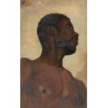 FRANK HOBDEN, RBA (1859-1936) TWO STUDIES OF AN AFRICAN MAN; A REGENCY BEAU; A SEATED MAN four,