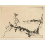 EDMUND BLAMPIED, RE (1886-1966) SEA BREEZES drypoint, signed by the artist in pencil, 15.8 x 21.