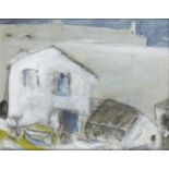 PADRAIG MACMIADHACHAIN (1929-2017) THE WHITE HOUSE ST IVES signed, signed again, inscribed with