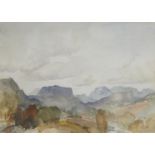 SIR WILLIAM RUSSELL FLINT, PRA, PRWS, RSW (1880-1969) SUNLIGHT IN THE GEROANNE VALLEY signed, signed