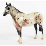 A BESWICK APPALOOSA HORSE, PRINTED MARK