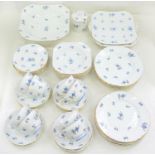 A SHELLEY CHARM PATTERN BONE CHINA TEA SERVICE