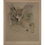 CECIL ALDIN, INNS, A SET OF THREE,  PUBLISHED BY EYRE AND SPOTTISWOODE LIMITED, LITHOGRAPHS,