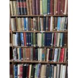 SIX SHELVES OF BOOKS, INCLUDING HISTORY, BIOGRAPHY, HERALDRY,  JOURNALS, FINE AND APPLIED ART AND