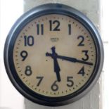 A SMITH'S ELECTRIC WALL CLOCK, C1930, 60CM W