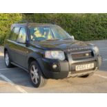 MOTOR CAR. 2005 LAND ROVER FREELANDER TD4 HSE AUTOMATIC, BLACK, 216000 MILES, MOT EXPIRES 24.10.