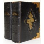 THE ILLUSTRATED NATIONAL FAMILY BIBLE WITH THE COMMENTARIES OF SCOTT AND HENRY, ED. REVD JOHN EADIE,