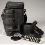 A SIGMA 120-400MM F4.5-5.6 CAMERA LENS Apparently mint