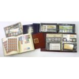 POSTAGE STAMPS. GREAT BRITAIN UM COLLECTION OF 1960'S AND LATER COMMEMORATIVE SETS IN BLOCKS OF