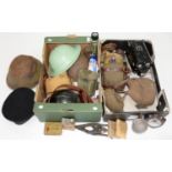 MISCELLANEOUS WORLD WAR TWO MILITARIA, TO INCLUDE GM COMPASS MARKED 4F GIRO UNIT TYPE C BY THE