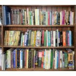 THREE SHELVES OF BOOKS, TO INCLUDE FOLIO SOCIETY (SLIP CASED), RUPERT ANNUALS, BIOGRAPHY, COLLECTING