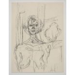ALBERTO GIACOMETTI, ANNETTE, LITHOGRAPH ON VELIN D'ARCHES, PUBLISHED BY ATELIER MOURLOT 1964-5, 25 X