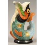 A GRIMWADES ROYAL WINTON FISH JUG, 22CM H, C1955-60 Good condition