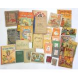 A COLLECTION OF VICTORIAN AND EARLY 20TH C CHROMO-LITHOGRAPHED AND OTHER CHILDREN'S BOOKS, INCLUDING