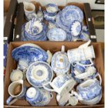 MISCELLANEOUS BLUE AND WHITE CERAMICS