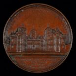 BIRMINGHAM.  OPENING OF ASTON HALL AND PARK BY QUEEN VICTORIA, 15 JUNE 1858 commemorative medal by J