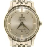 AN  OMEGA STAINLESS STEEL SELF WINDING GENTLEMAN'S WRISTWATCH CONSTELLATIONcalibre 551, No 19990931,