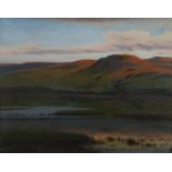 JOSEPH P  KNIGHT (1837-1919)   SUNSET   signed and dated 1908, 96 x 122cm Good condition