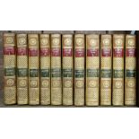 [BINDINGS] COTTIN MADAME  OEUVRES Paris, Ledentu, 1820, 11 volumes, 12mo, half-title and engraved
