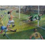 HARRY FRED DARKING (1911-1999) - IN SAFE HANDS ONE MORE TO GO, SIGNED AND DATED ?79, PASTEL, 46 X